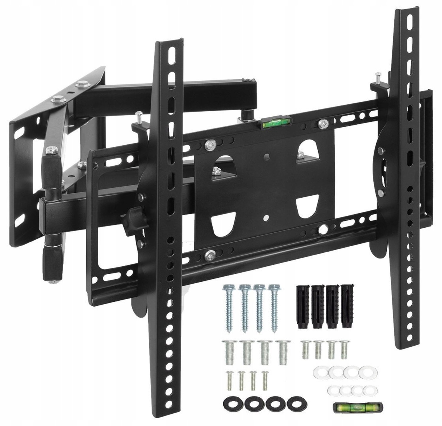 Robuuste TV Muurbeugel 25-54 inch, Draaibaar & Kantelbaar, 15kg