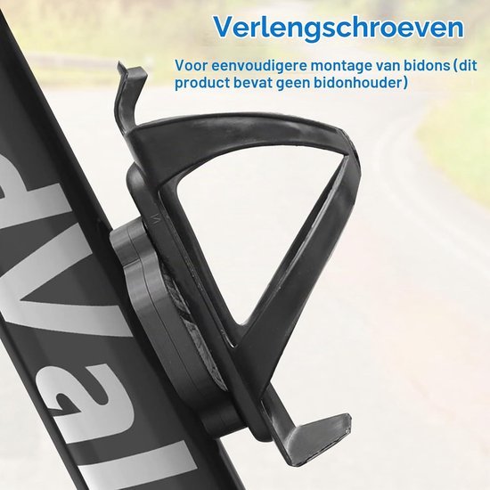Fiets Houder voor Smart Tag 2, Bescherming voor AirTag, Stevige Bevestiging onder Fiets Bidonhouder met 2 Schroeven en Sleutel — afbeelding 3