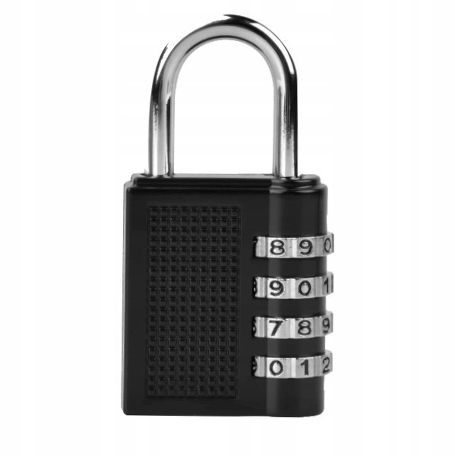 Zwarte Cijfer Kettingslot 6,7cm - Robuust & Veilig