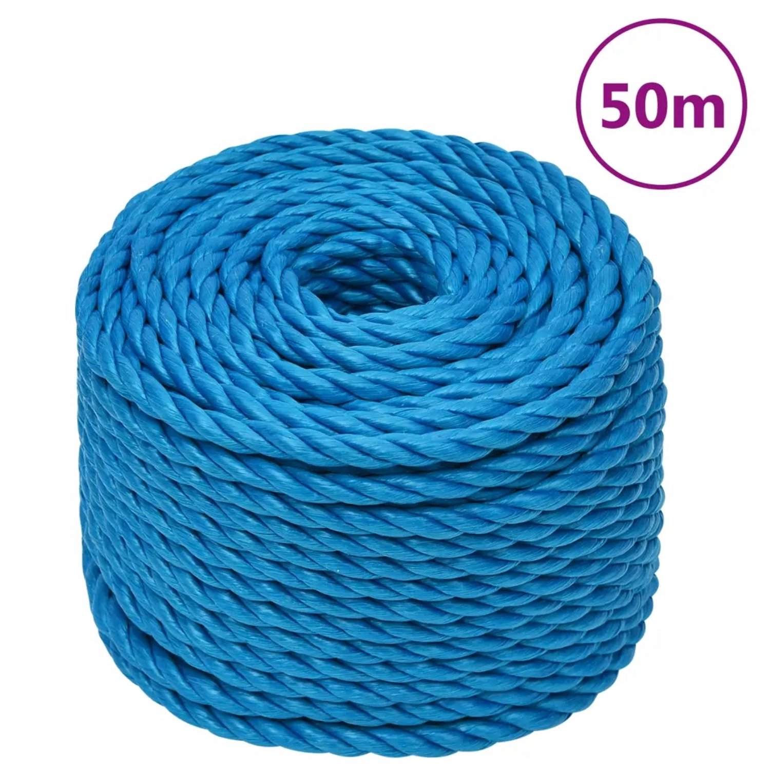 Blauw Polypropyleen Touw 12mm x 50m - Sterk & Waterbestendig