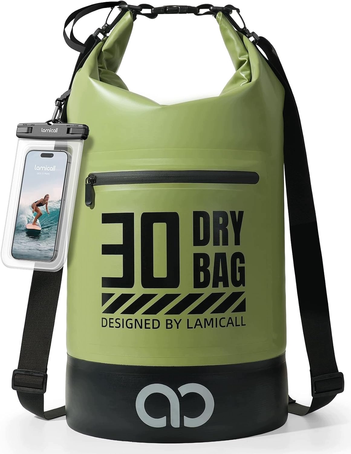 Waterdichte Droge Tas - 5L tot 40L - IPX8 Rugzak