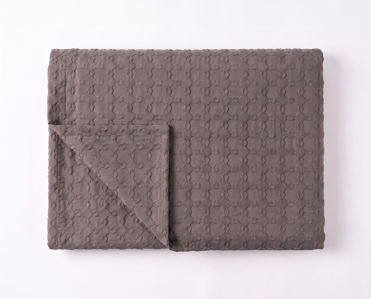 Linolux Home Bedsprei - 270x260 cm - Taupe