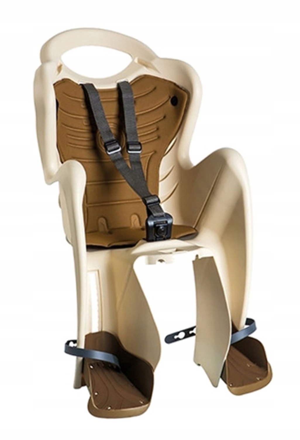 Bellelli Mr Fox Standard Fietsstoeltje Achterbank Beige/Bruin