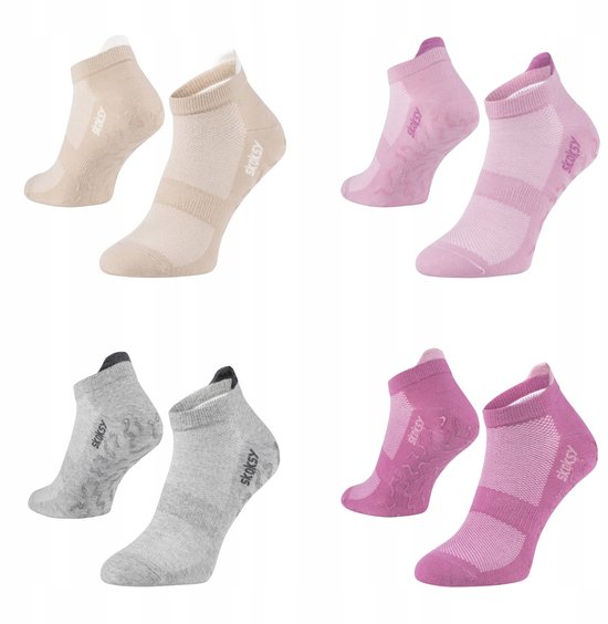 4x Heren Antislip Sokken ABS - Fitness, Yoga, Sport (Maat 41-46) — afbeelding 2