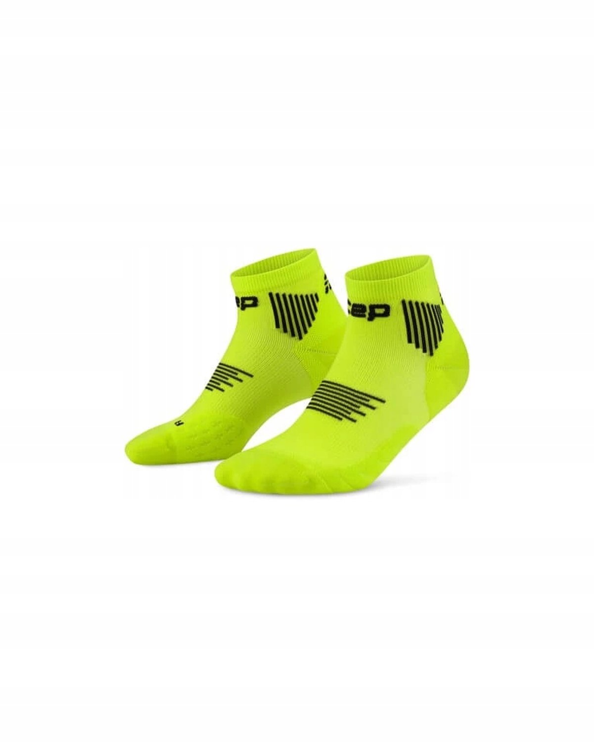 CEP Core Run Low Cut Compressiesokken Heren - Groen