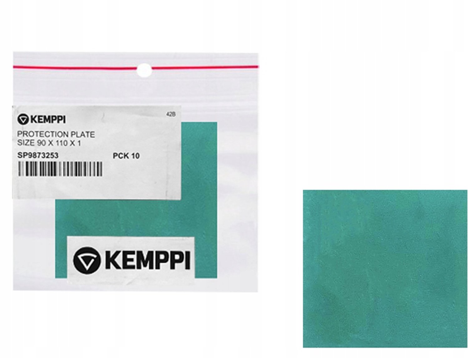 Kemppi Binnenste Beschermglazen voor Lashelmen Alfa e60P/e90P (10 stuks)