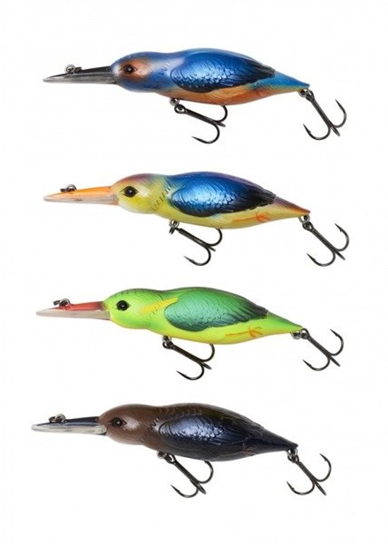 Effzett Eisvogel 11cm/28g Dipper - Zilverkleurig Kunstaas — afbeelding 4