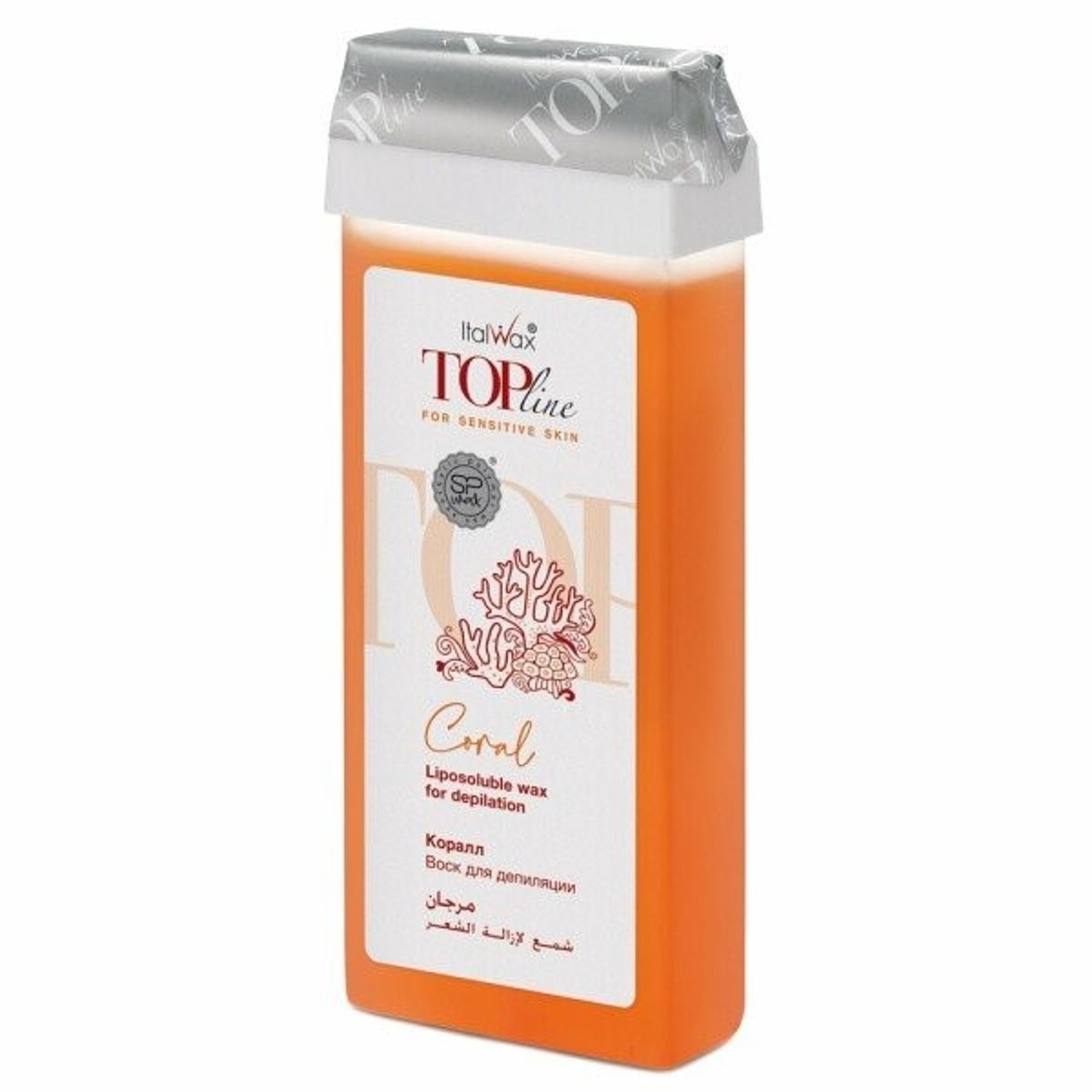 ItalWax Coral Ontharingswas 100 ml - Cartridge Hars - Professionele Zachte Wax Voor Gevoelige Huid