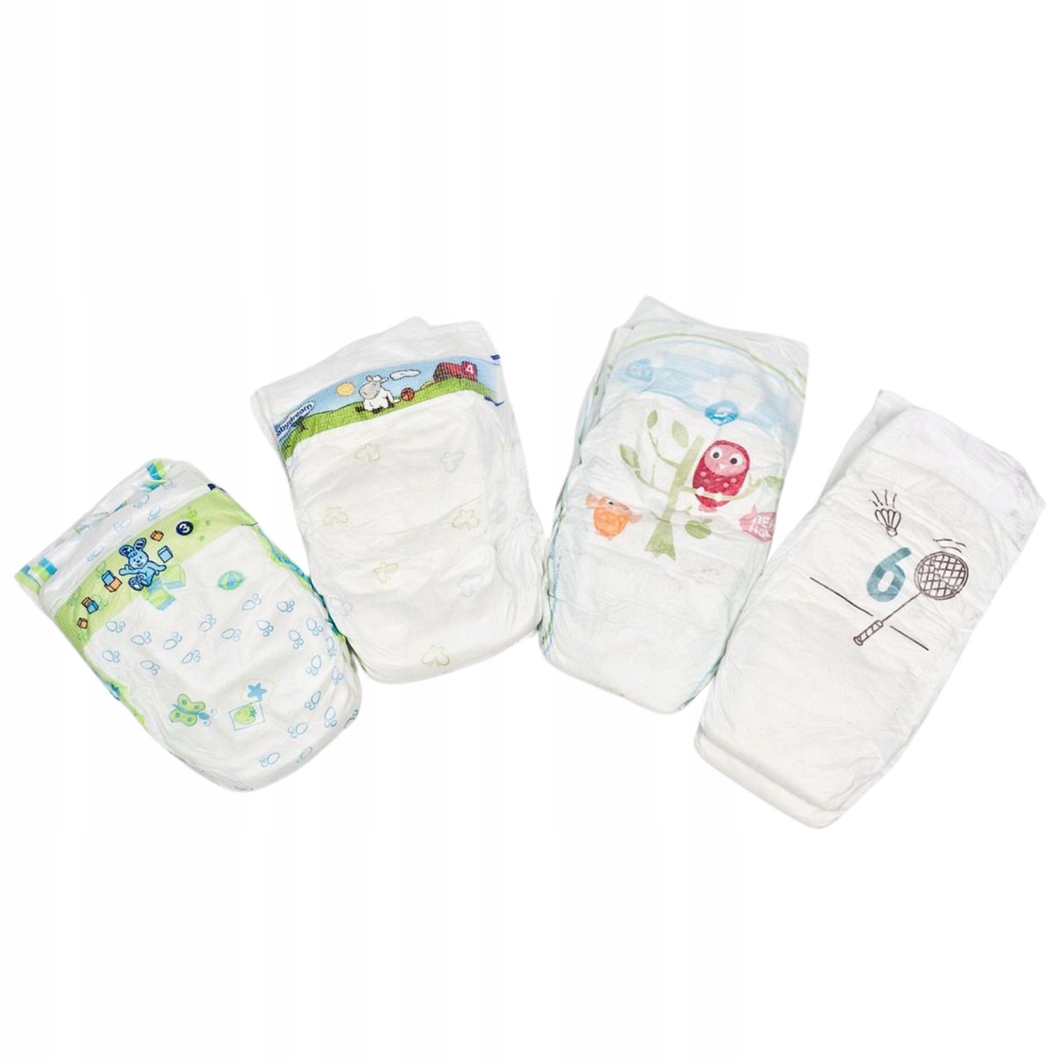 Merkloze Baby Luierbroekjes - Maat 7 - 10 Stuks