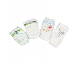 Merkloze Baby Luierbroekjes - Maat 7 - 10 Stuks