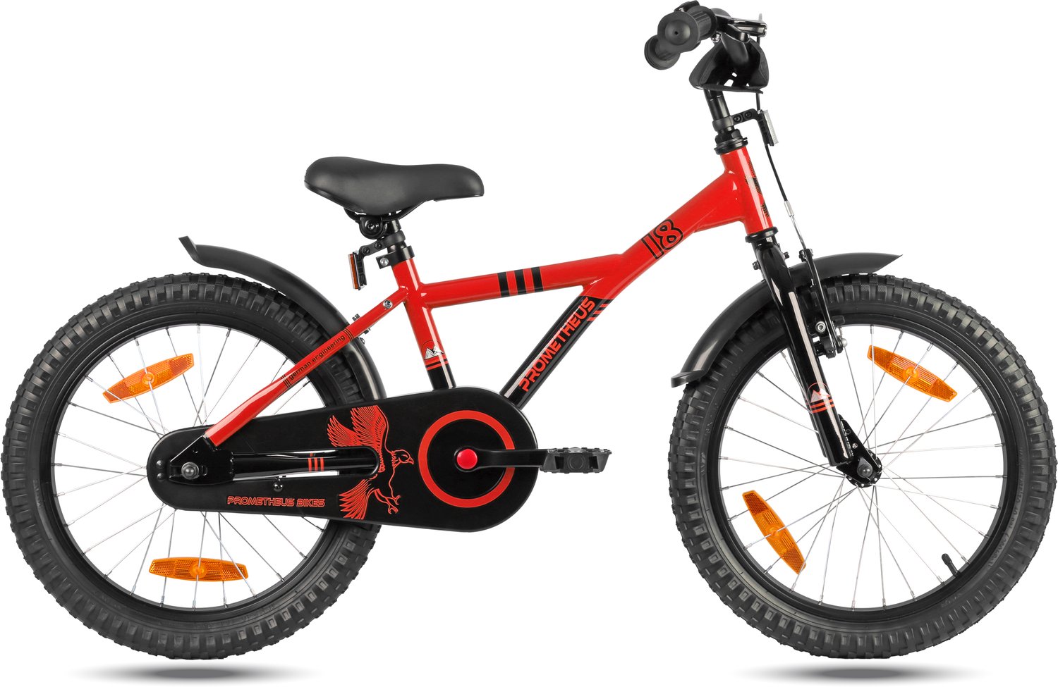 Kinderfiets 18 inch - Jongensfiets / Meisjesfiets - Vanaf 5 jaar