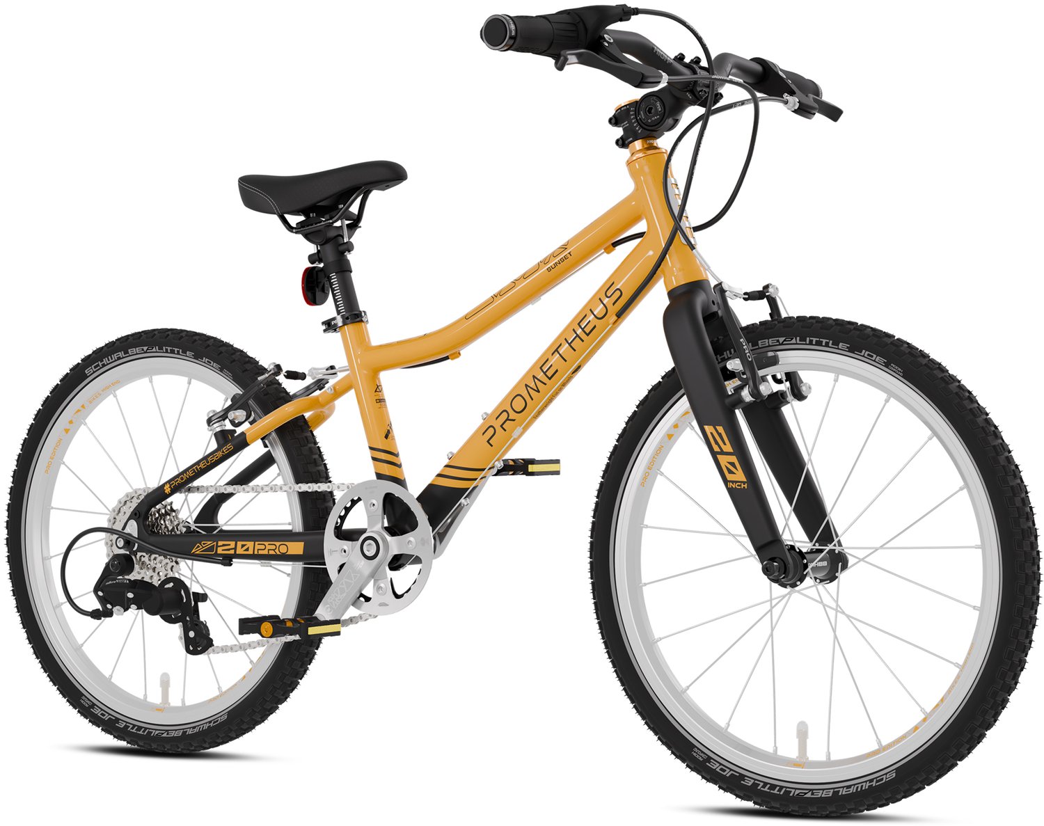 Kinderfiets 20 inch - Jongensfiets / Meisjesfiets - 6 jaar - 7,7 kg