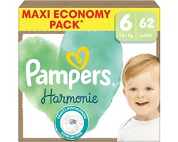 Pampers Harmonie Luiers Maat 6 (13+ kg) 62 stuks