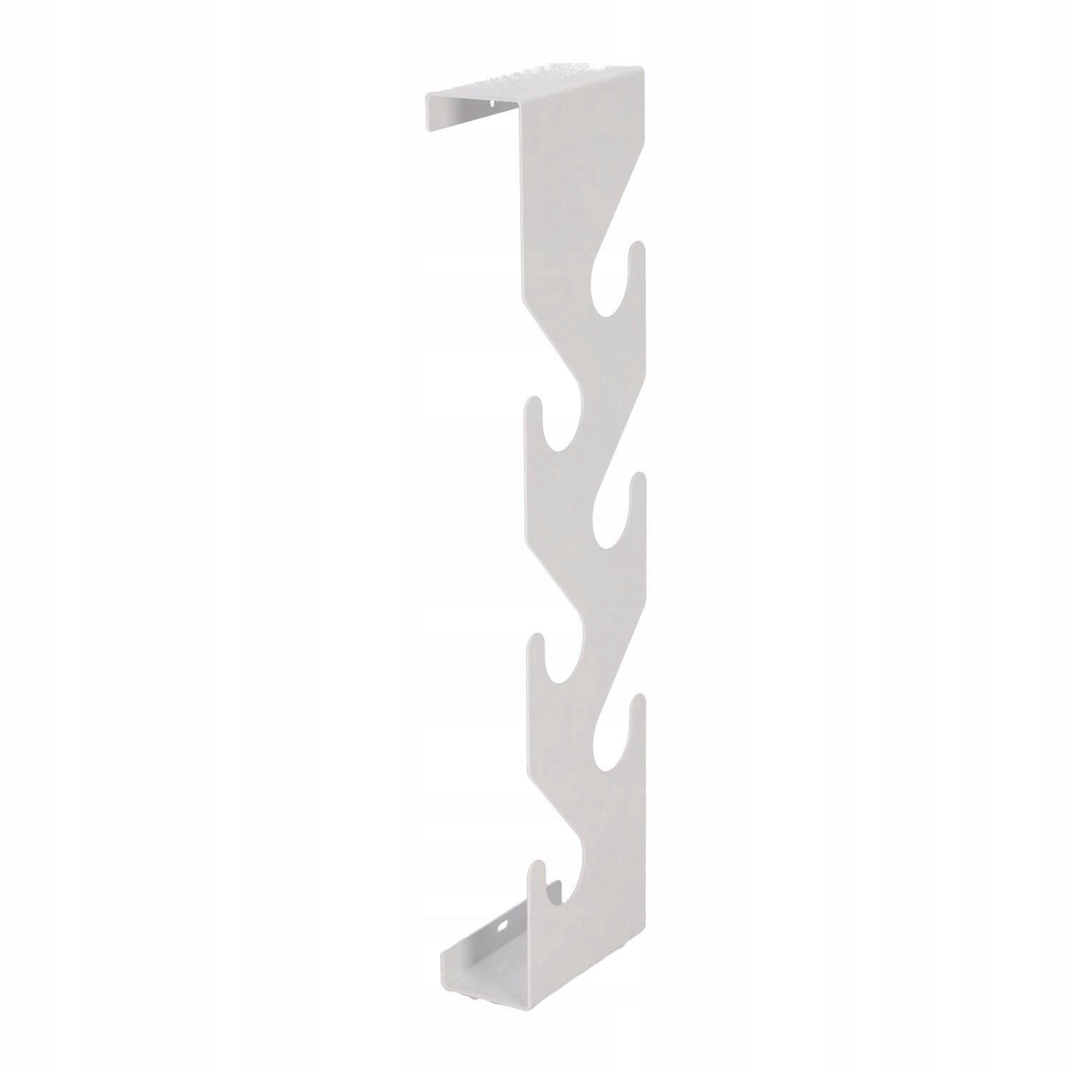 Moderne Witte Wandkapstok Cani - Design Vlamvorm