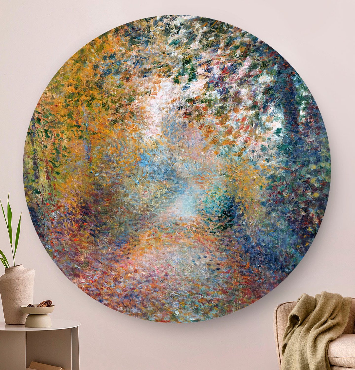 HIP ORGNL In het bos - Wandcirkel Renoir Bos - 60 cm