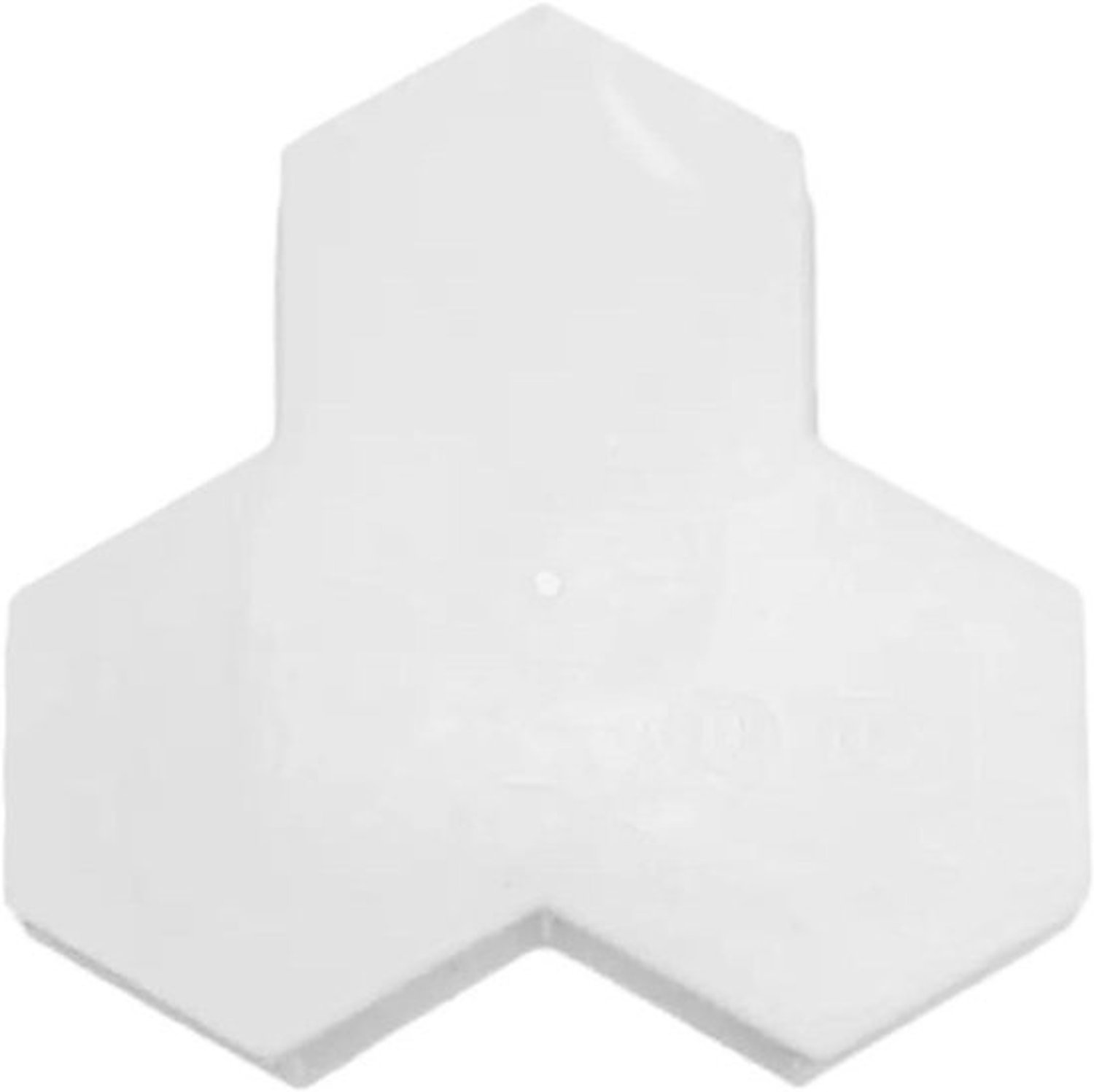 Betonmal voor paden - Stoeptegelmal - Voor het maken van tuinpaden - Herbruikbaar plastic - 25x25x4 cm - Zwart