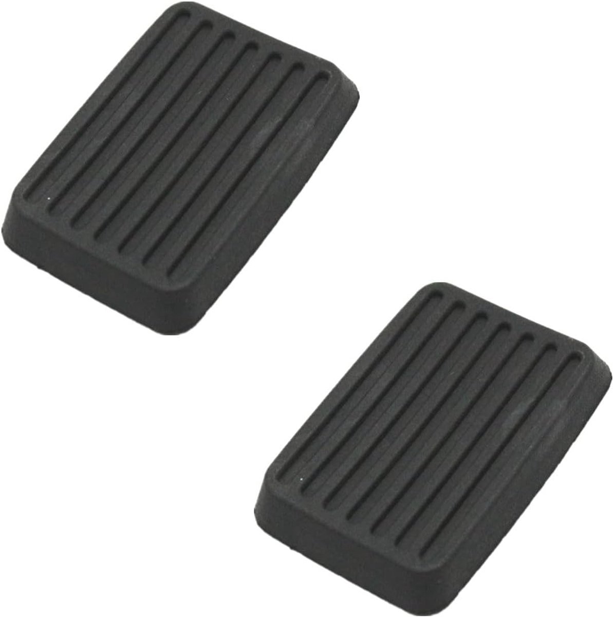 2x Rubber Pedalen voor Koppeling en Rem, Antislip Pedal Pads voor Verbeterde Grip en Comfort