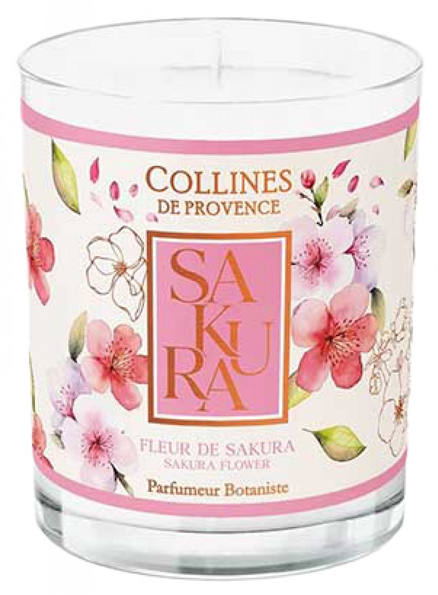 Collines de Provence Les Estivales Geurkaars 180 g (Geur : Sakurabloem)