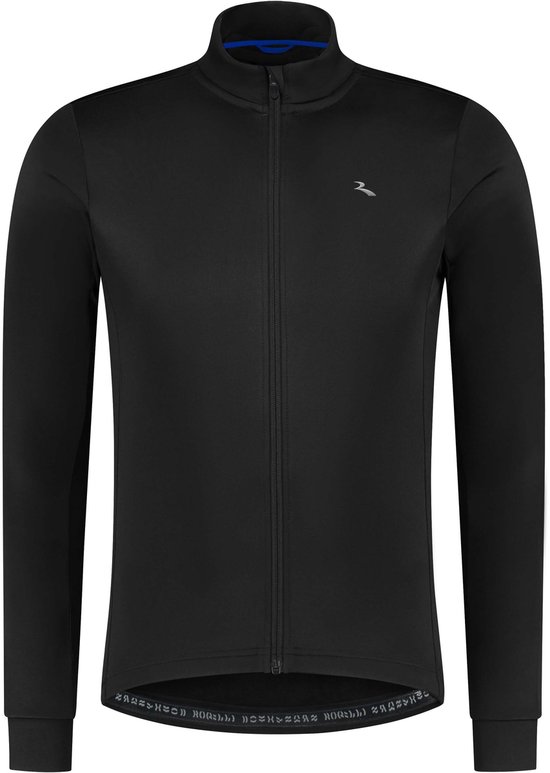 Rogelli Core Heren Fietsshirt - Lange mouw - 3 achterzakken - Zwart — afbeelding 2