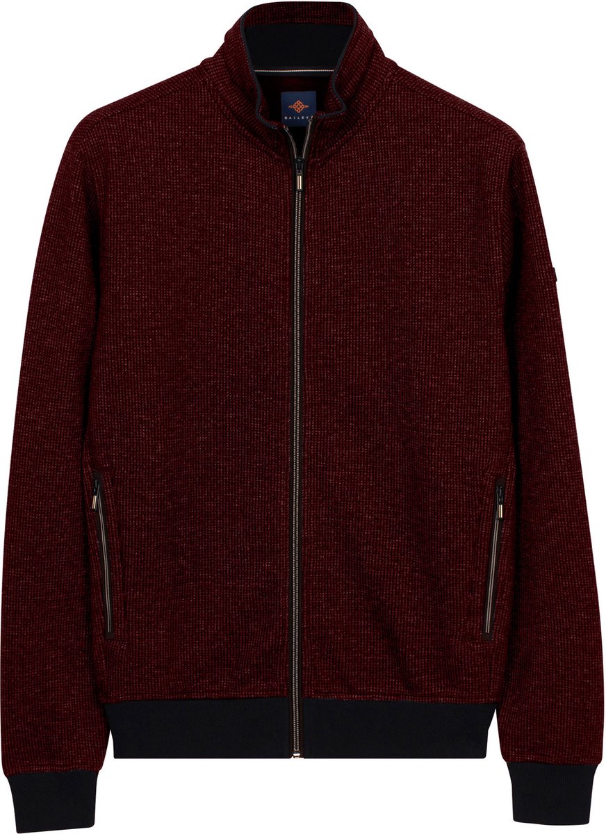 Baileys Port Red Lange mouw Regular Fit Vest 622206 38