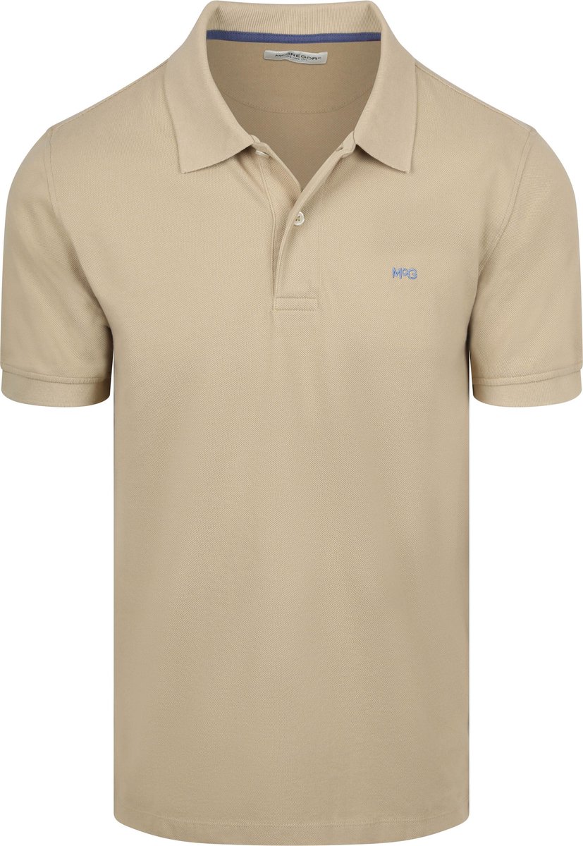 McGregor Piqué Polo Sand - Maat L - Heren