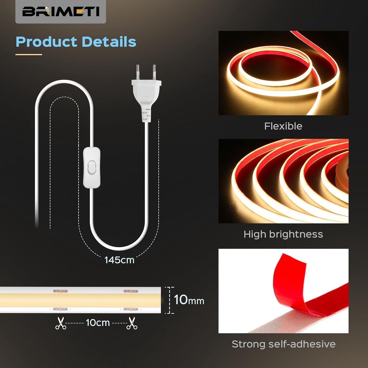 LED Strip - Wit - 15M - Waterdicht en Snijdbaar - Voor Buiten en Binnen