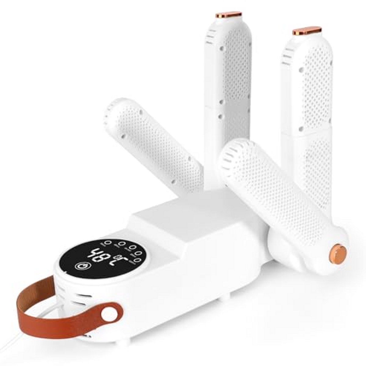 Elektrische Schoenendroger met Timer, Schoenverwarmer voor Schoenen, Laarzen en Sokken, Draagbaar en Verstelbaar Ontwerp