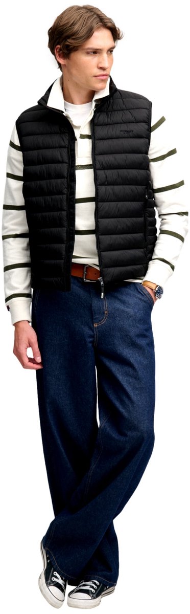 Superdry - Fuji Lite Gewatteerd Gilet - Heren - Gilets
