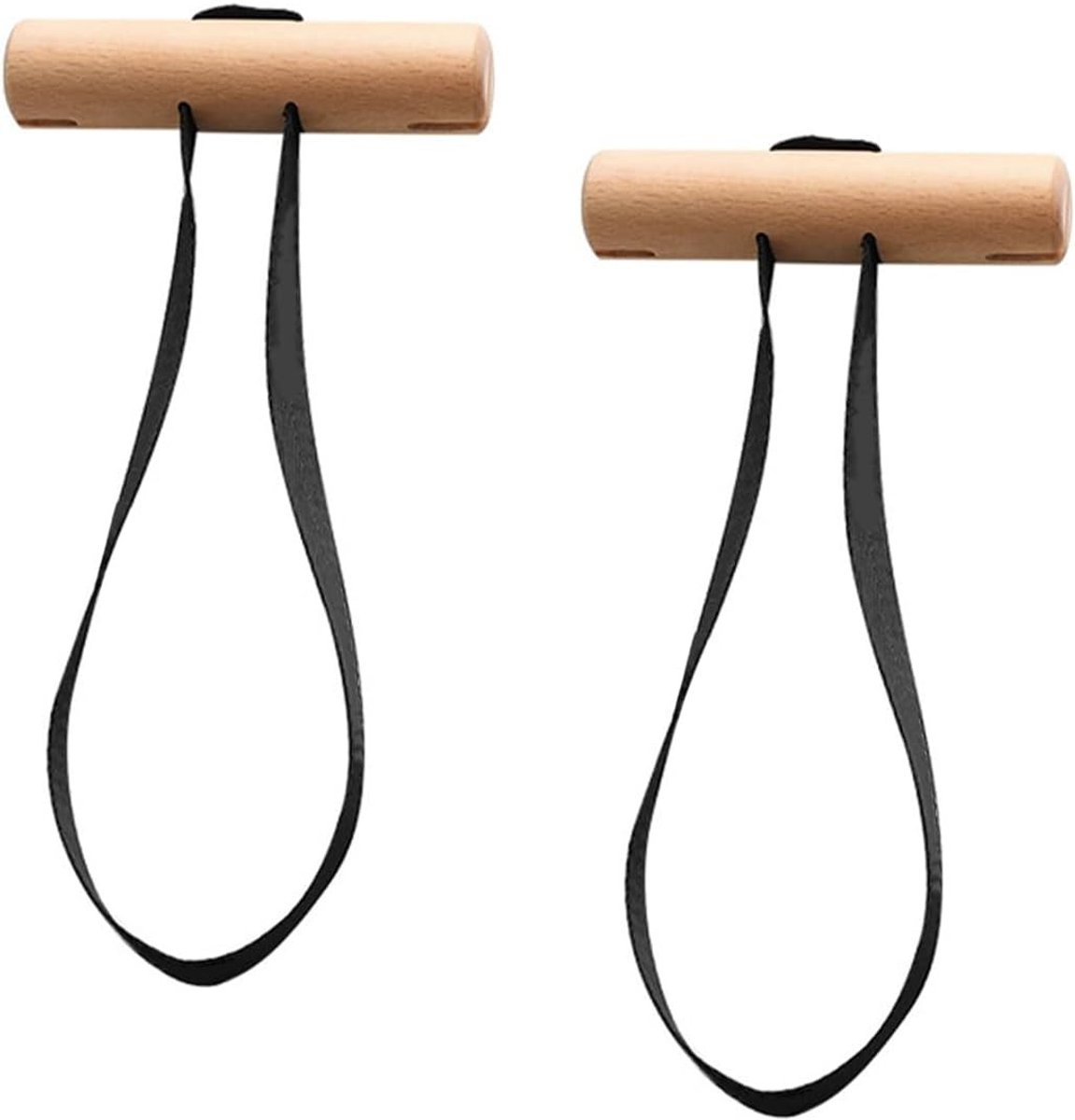 Heavy Duty Fitness Straps voor Kabelmachines en Pull-Up Bars - Ideaal voor Thuis en Gym Workouts, Versterk Spieren en Verbeter Grip