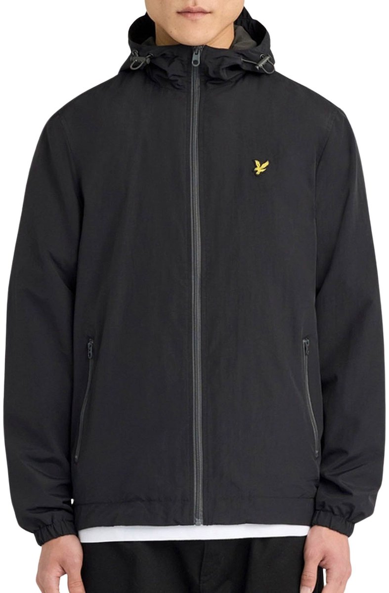 Lyle & Scott Contrast Zip Jas Heren - Maat L