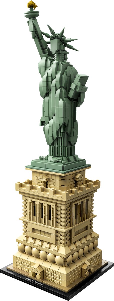 LEGO 21042 Architecture Vrijheidsbeeld Model Bouwset, New York Display en Verzamelmodel voor Volwassenen — cadeau in Spellen & Speelgoed - foto 3