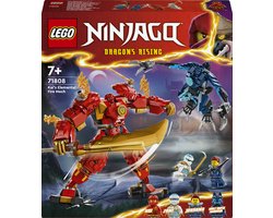 LEGO 71808 NINJAGO Kai's elementaire vuurmecha Actiefiguur Speelgoed voor Rollenspellen