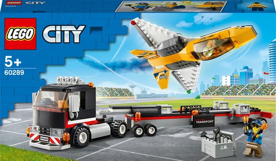 LEGO City Vliegshowjettransport 60289