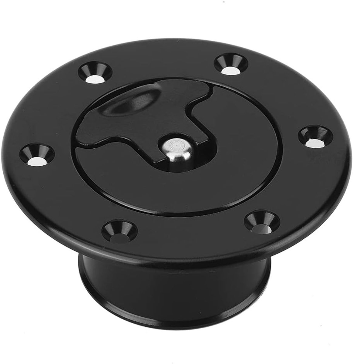 Vervangende Brandstoftankdeksel 6061-T6 35.5mm voor Brandstoftank met 6 Geanodiseerde Gaten en Luchtvaartstijl