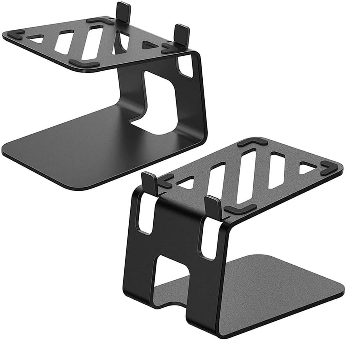 Stabiele en Duurzame Speaker Standaards voor Boekenplank en Bureau, 2 Stuks, Ideaal voor Kleine Speakers en Geluidsinstallaties