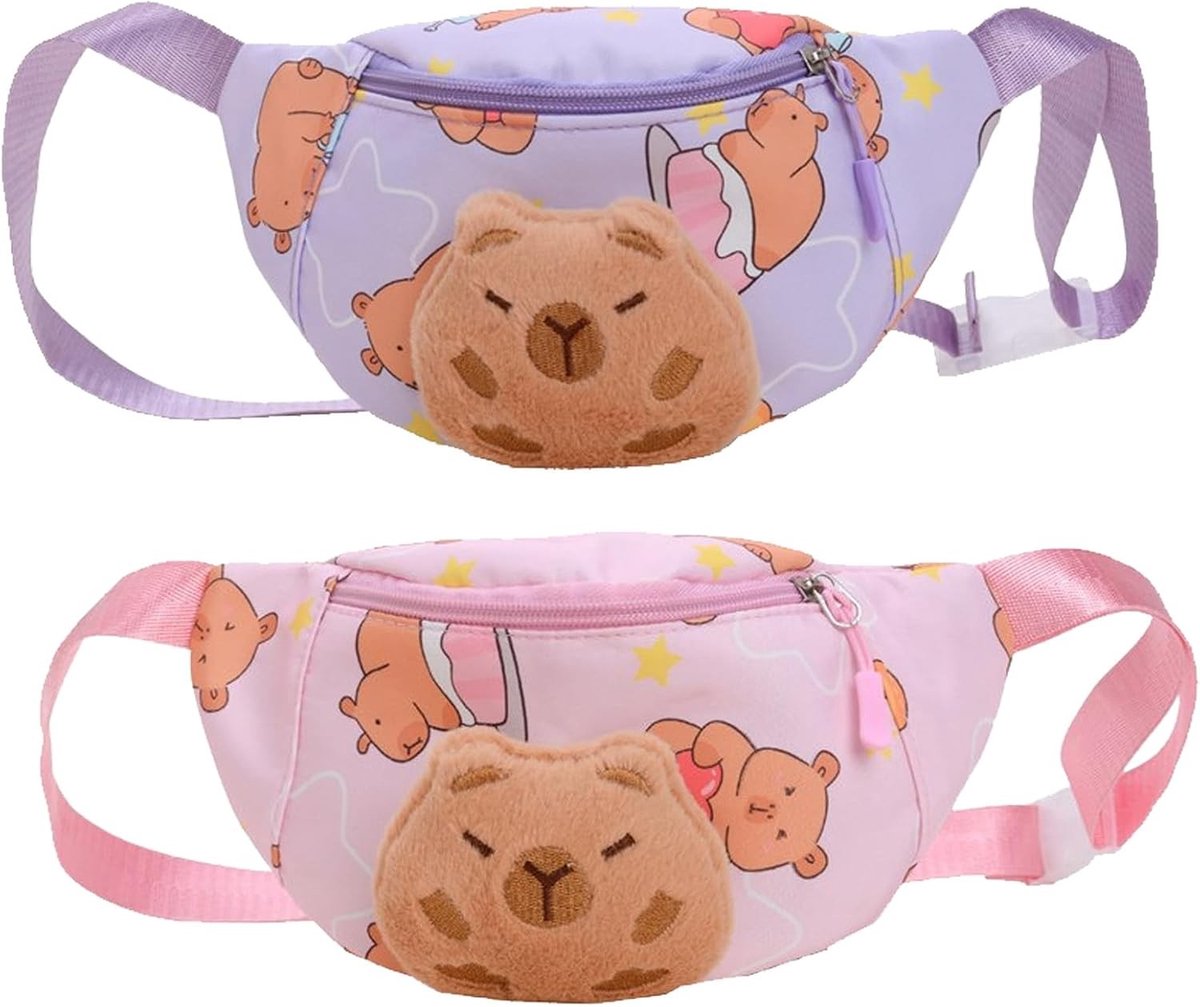 Leuke Heuptas voor Meisjes, Schattige Cartoon Dieren, Bumbag voor Kinderen, Ideaal voor Outdoor Activiteiten en Reizen