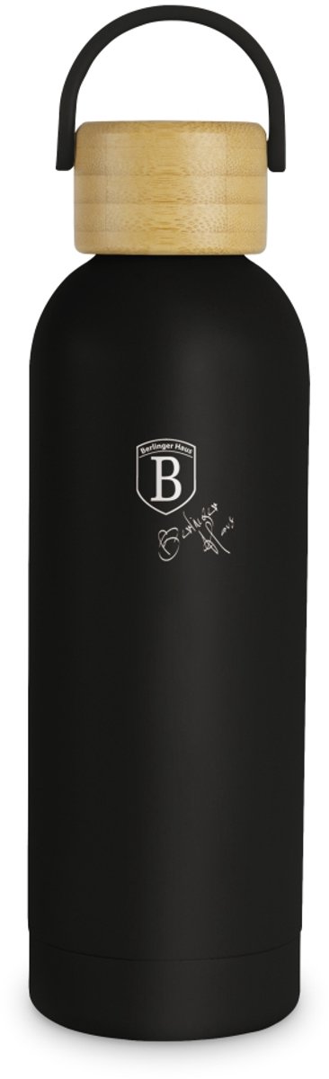 Roestvrijstalen thermosfles 0,5 l Matte Black Collection