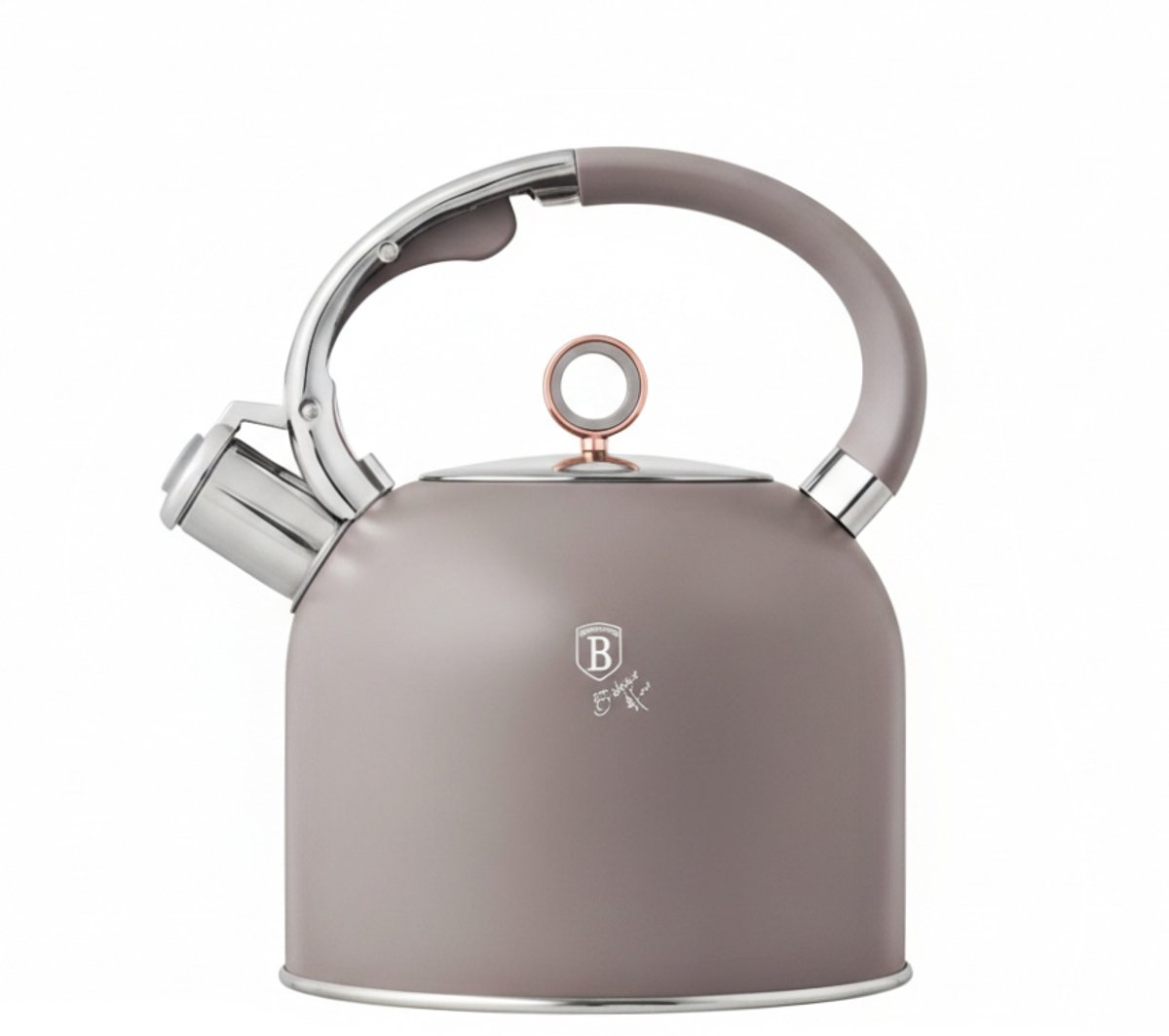 Fluitende waterkoker met glazen deksel, 3 L, Taupe Collection