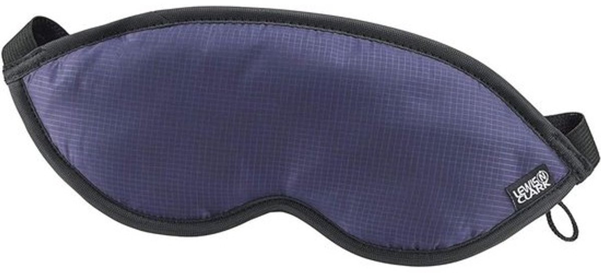 Comfort oogmasker - Slaapmasker zacht - Ontspannen slapen - Blokkeert licht - Eén maat - Blauw