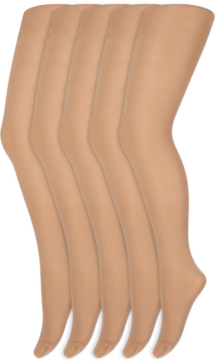 Zijdeglans Meisjes Panty | 35 Denier | Merk: Yellow Moon | Maat: 116 T/M 176 | Kleur: Wineblush | 5 Paar