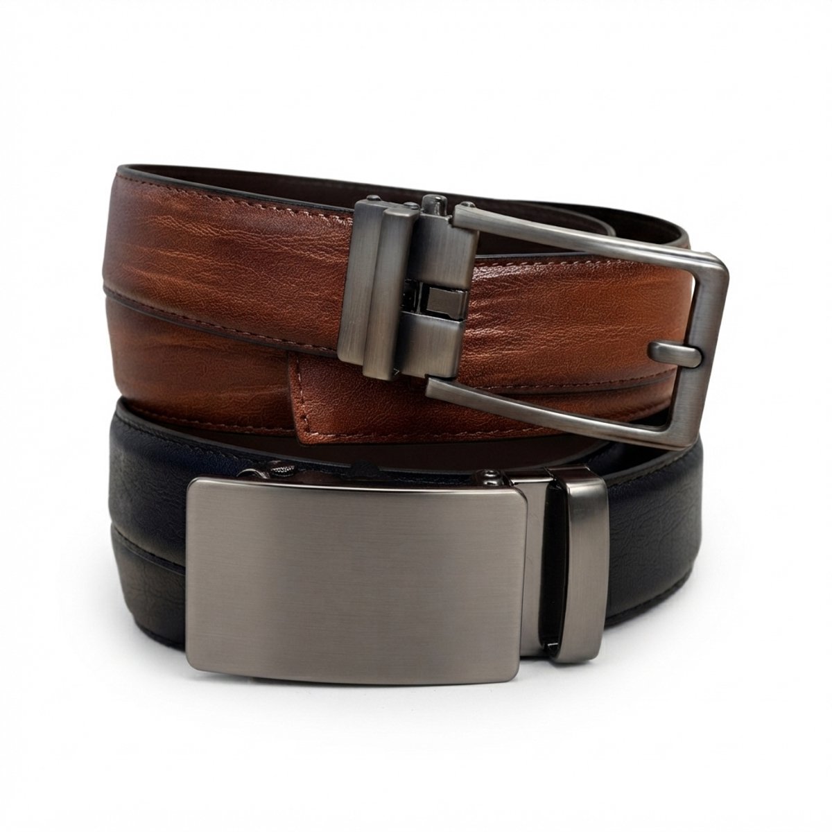 Safekeepers Luxe Automatische Riemen Set – 2-Pack – riem heren – 3.5 cm Breed -95