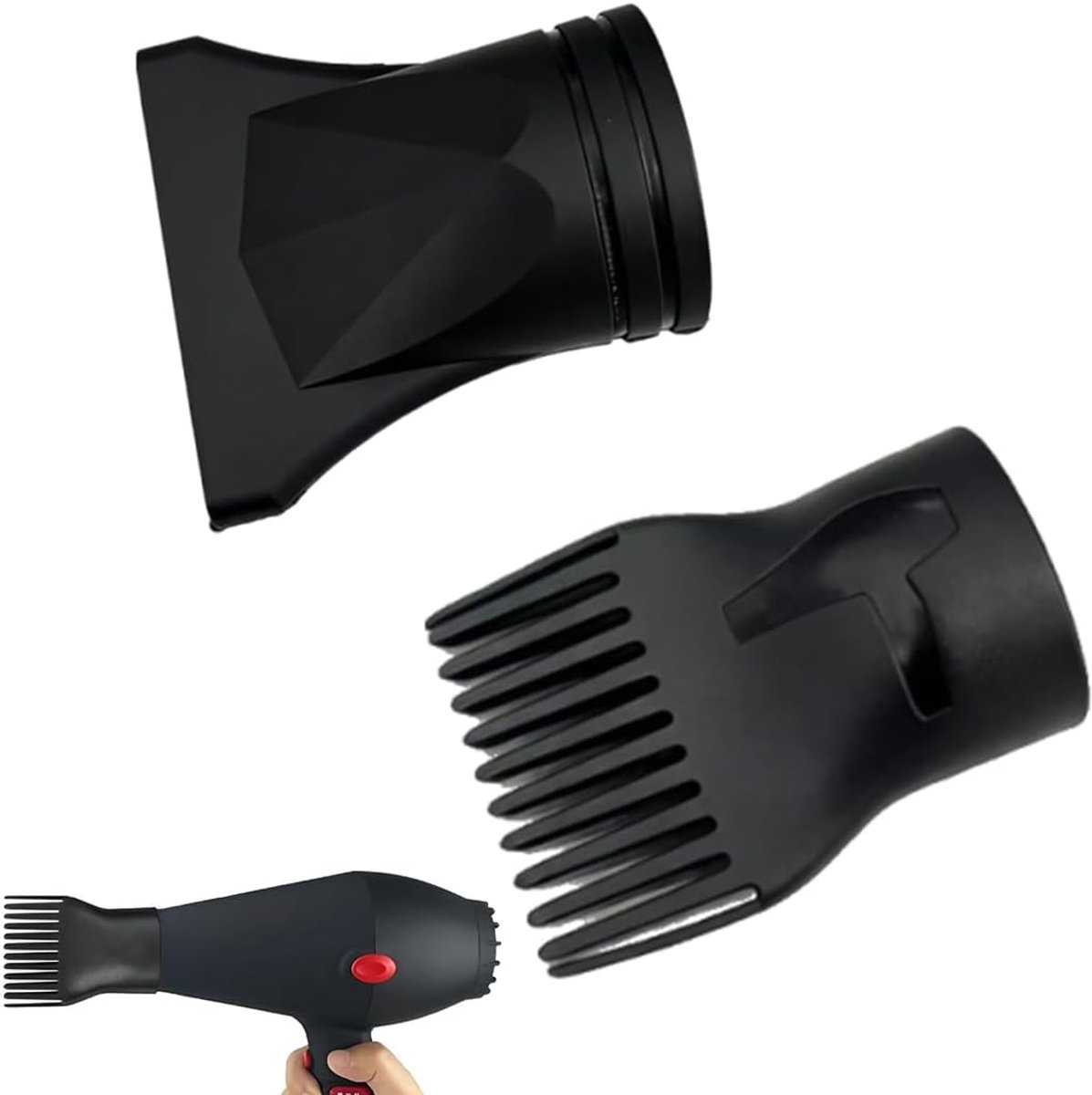 2 x universele kam voor haardroger, antislip en slijtvast, eenvoudig te installeren, accessoires voor haardroger