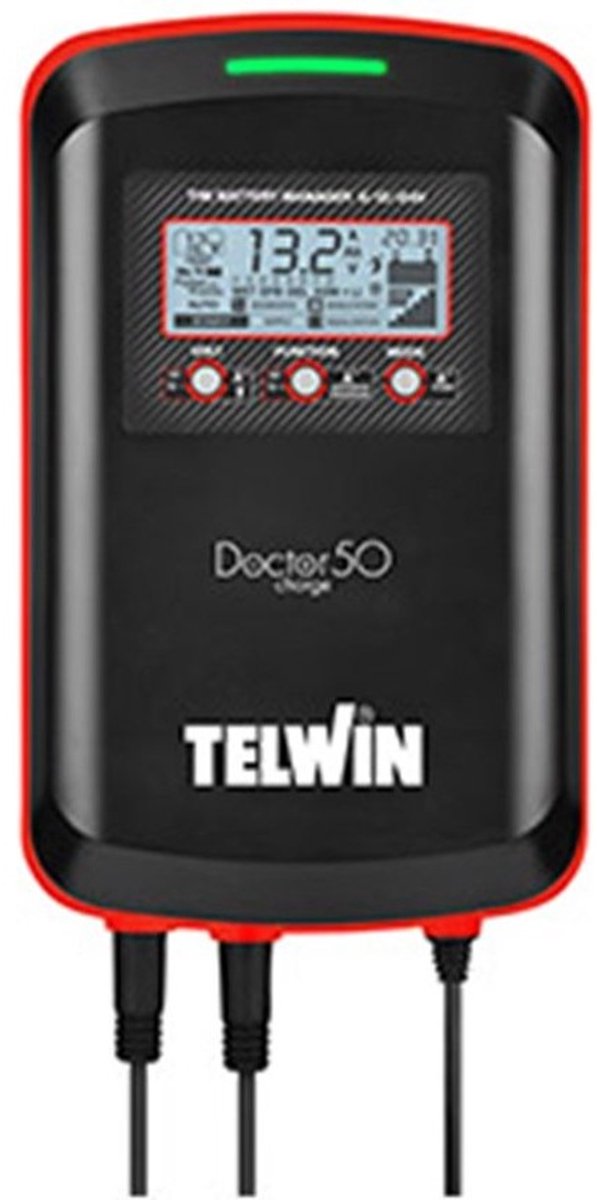 TELWIN - Acculader en Druppellader - DOCTOR CHARGE 50 230V 6V/12V/24V