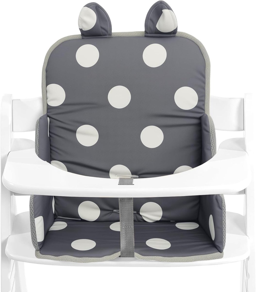 Zitkussen voor Hoge Stoelen, Geschikt voor Alpha/Beta en Tripp Trapp, Omkeerbaar en Wasbaar, Comfortabel en Ondersteunend voor Kinderen