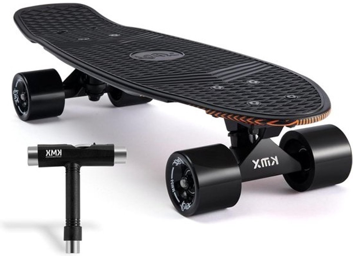 22" en 27" Cruiser Skateboard KMX Classic Mini Cruiser voor Buitenactiviteiten en Kort woon-werkverkeer - 22 Vlammen Plus