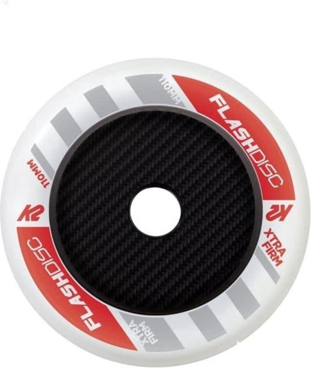 Unisex rollen FLASH DISC 110 MM 1 EACH - wit - 110mm - 30F3017
