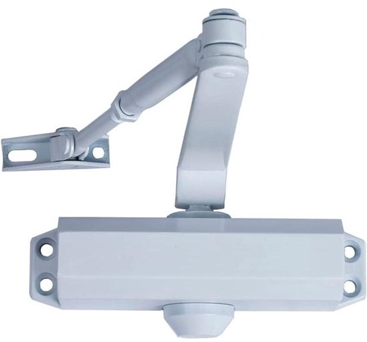 Deursluiter kracht 2. wit - deuren 70/90 cm