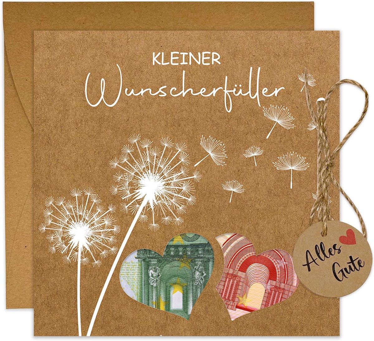 Wensvuller geldgeschenken, verpakking met enveloppen, wenskaart, grappige geldgeschenken, verjaardag, jeugdwijding, communie, vormsel voor mannen, vrouwen, meisjes, jongens