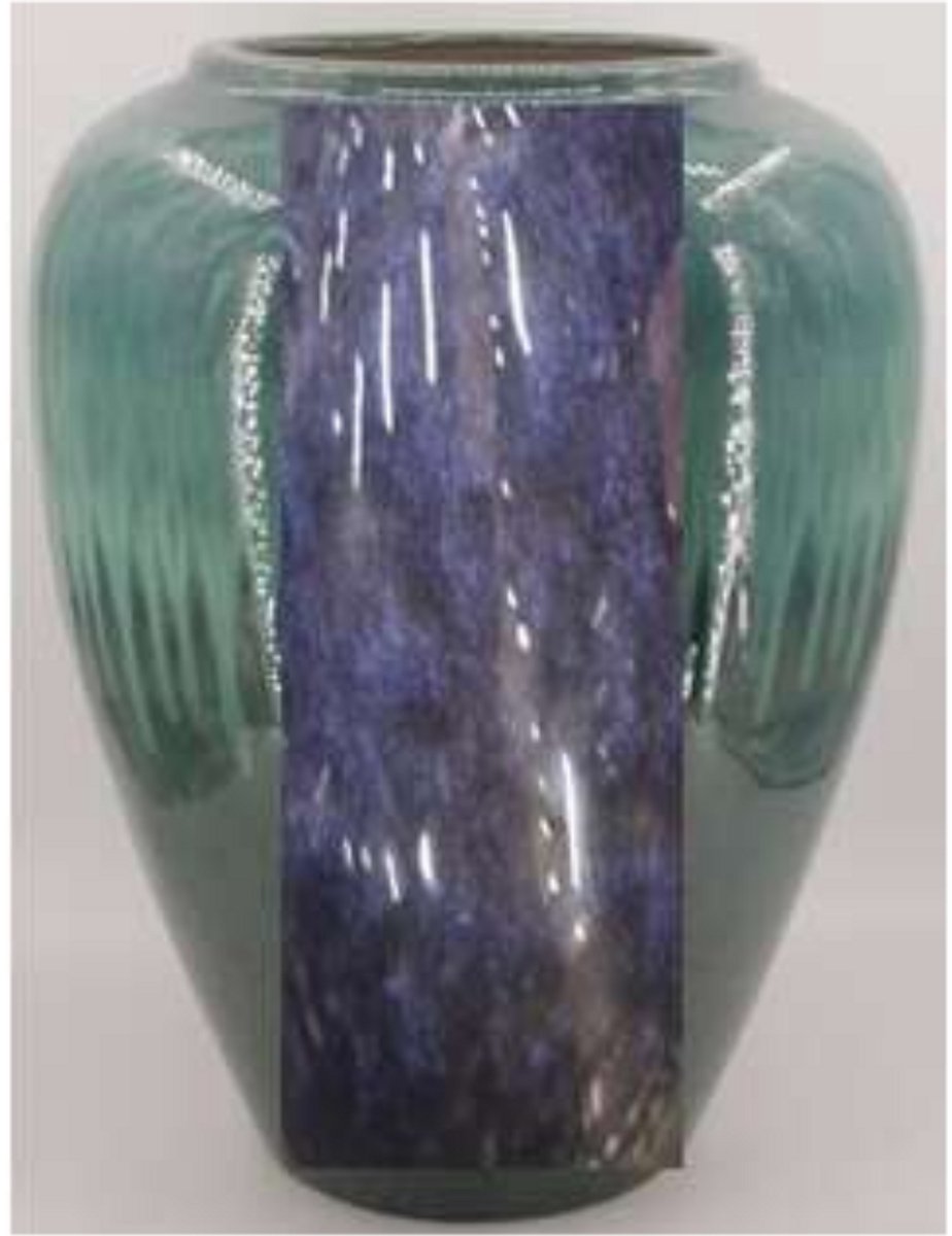 Light & Living Vaas VALERIA - Paars - 50x50x64 cm