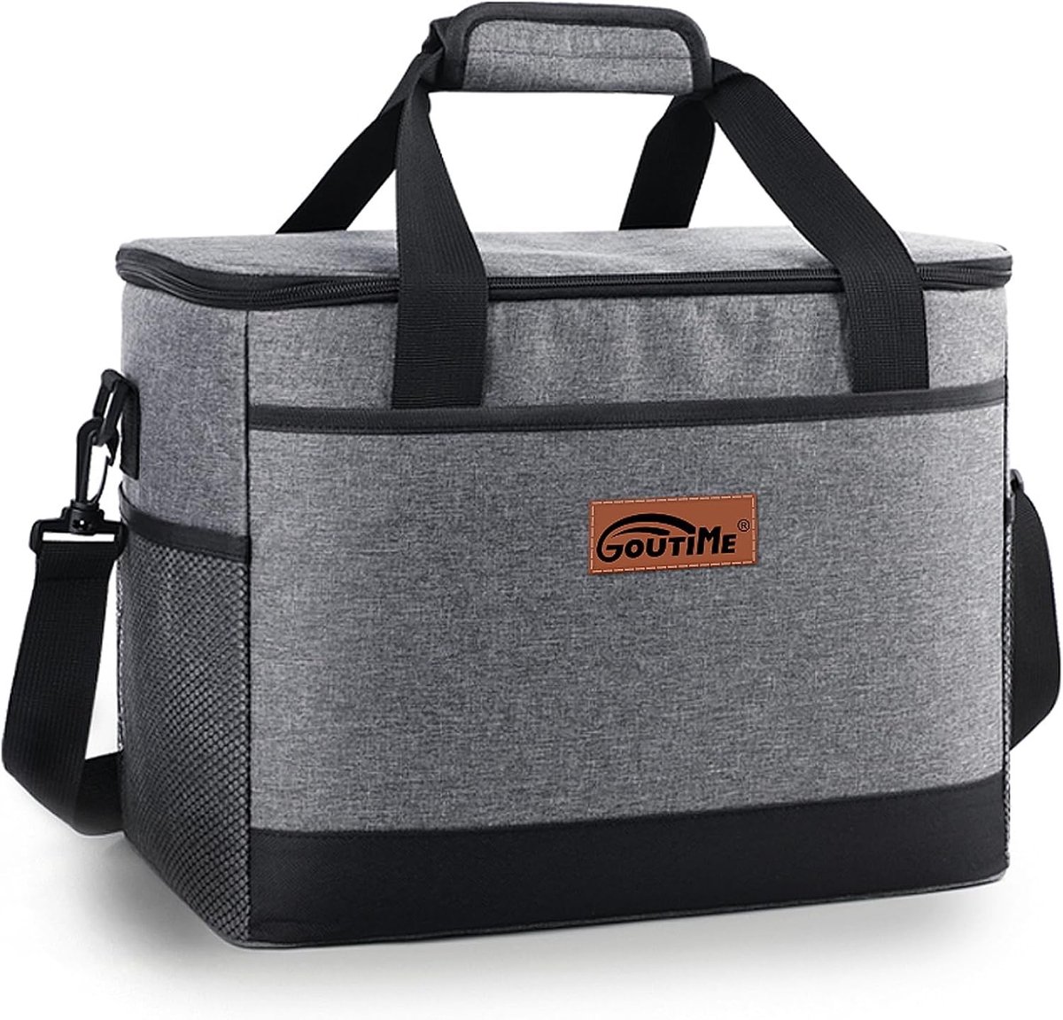 Isolerende Koeltas 26L - Waterdichte Draagtas voor Picknick, Kamperen en Barbecue, Lichtgewicht Thermotas voor Buitenactiviteiten